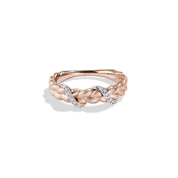 Star Wars Jewelry - Star Wars Fine Jewelry - Princess Leia Rose Gold Ring